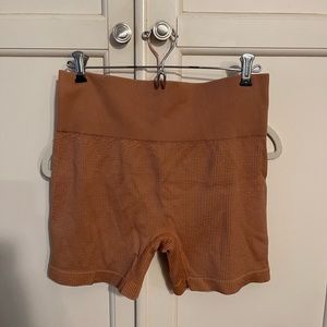 Burnt Orange Biker shorts